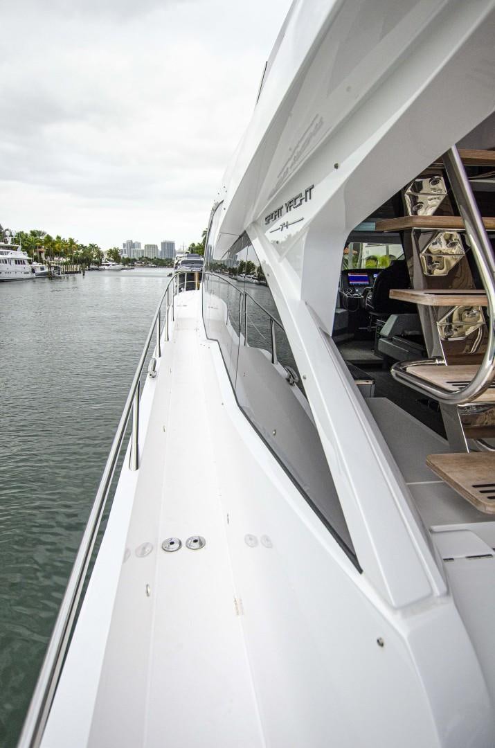 a boat on the water aboard DOUBLE OR NOTHING Yacht for Sale