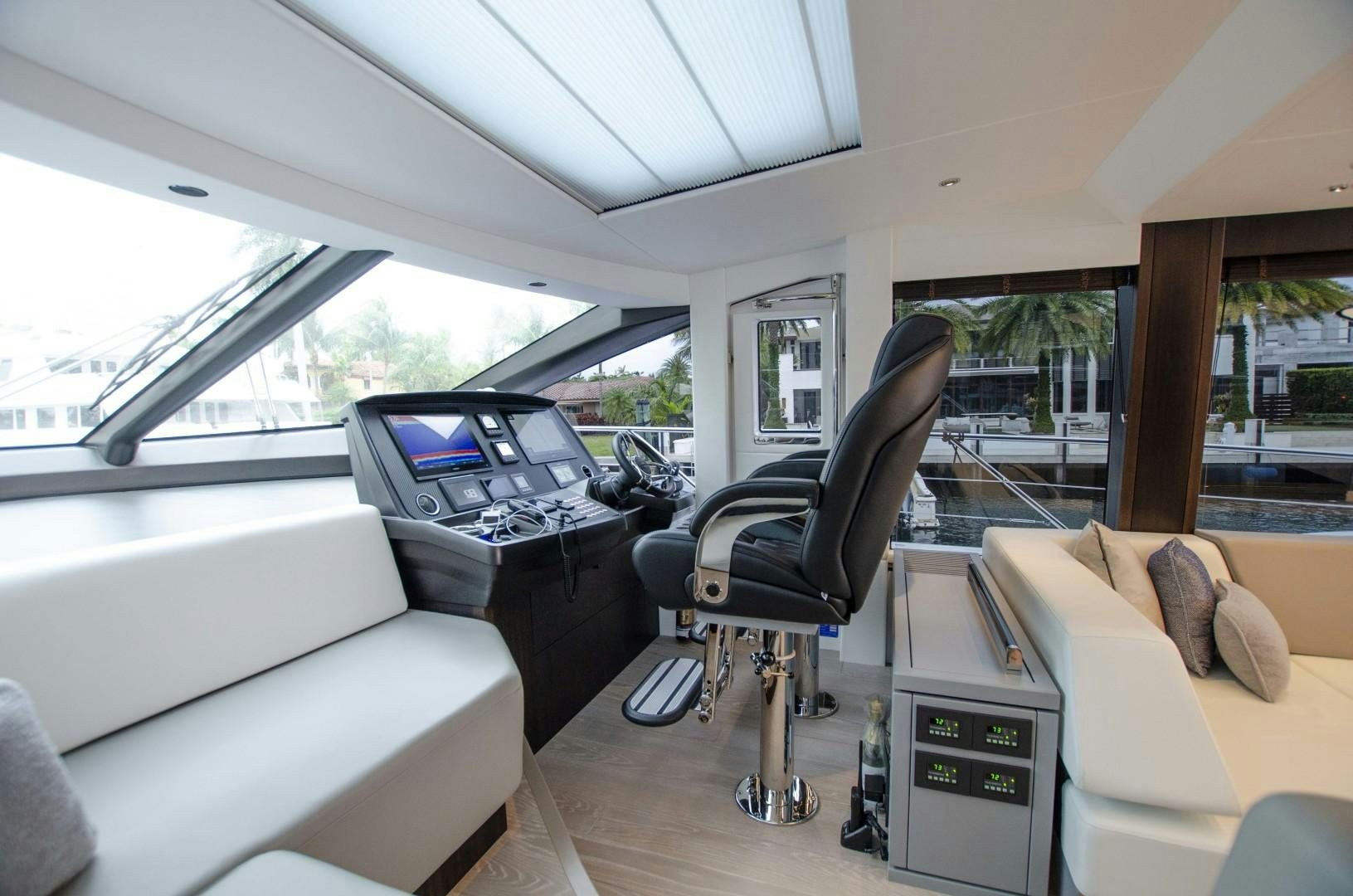 a car on the road aboard DOUBLE OR NOTHING Yacht for Sale