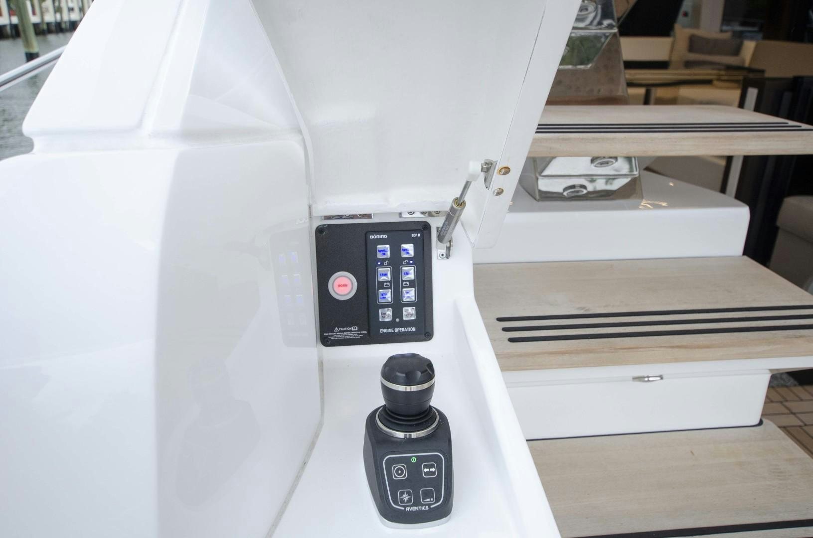 a machine on the counter aboard DOUBLE OR NOTHING Yacht for Sale