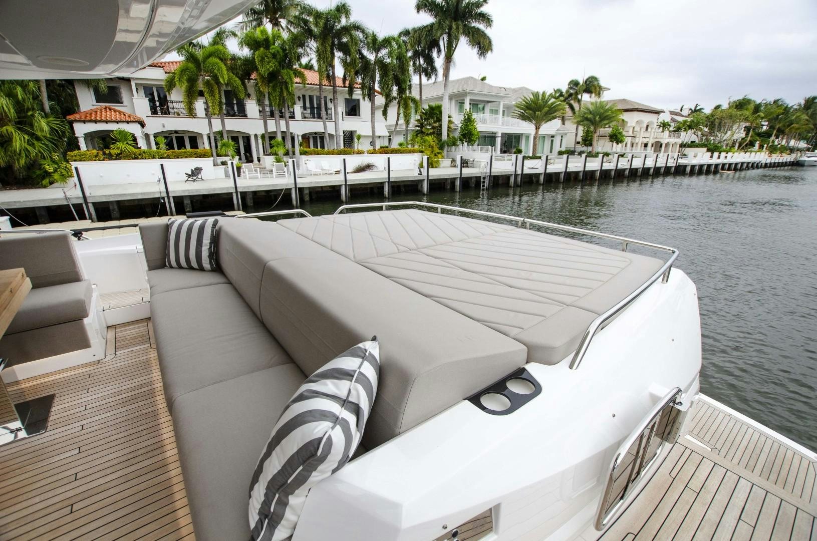 a boat on the water aboard DOUBLE OR NOTHING Yacht for Sale