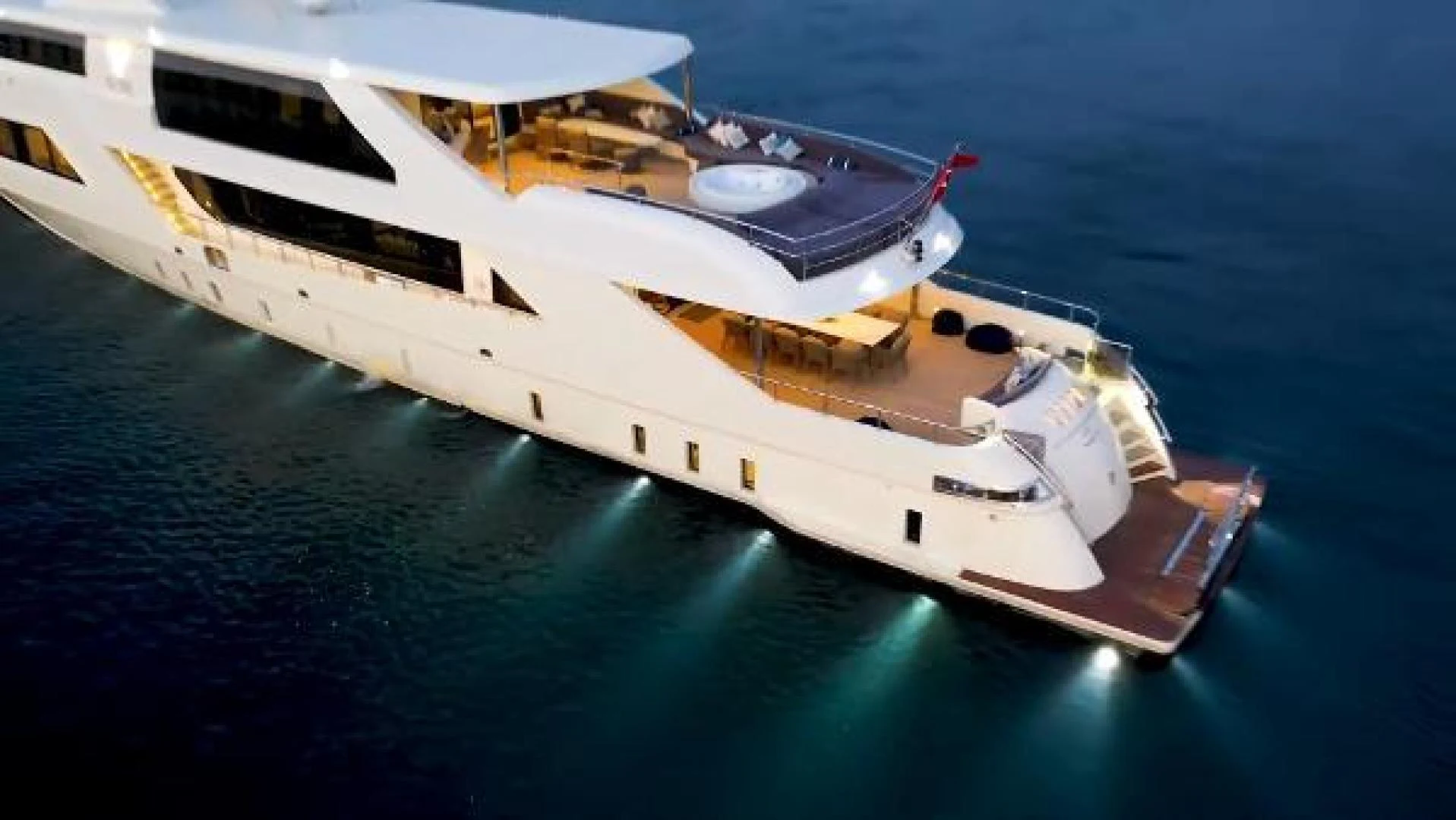 a boat on the water aboard VETRO Yacht for Sale