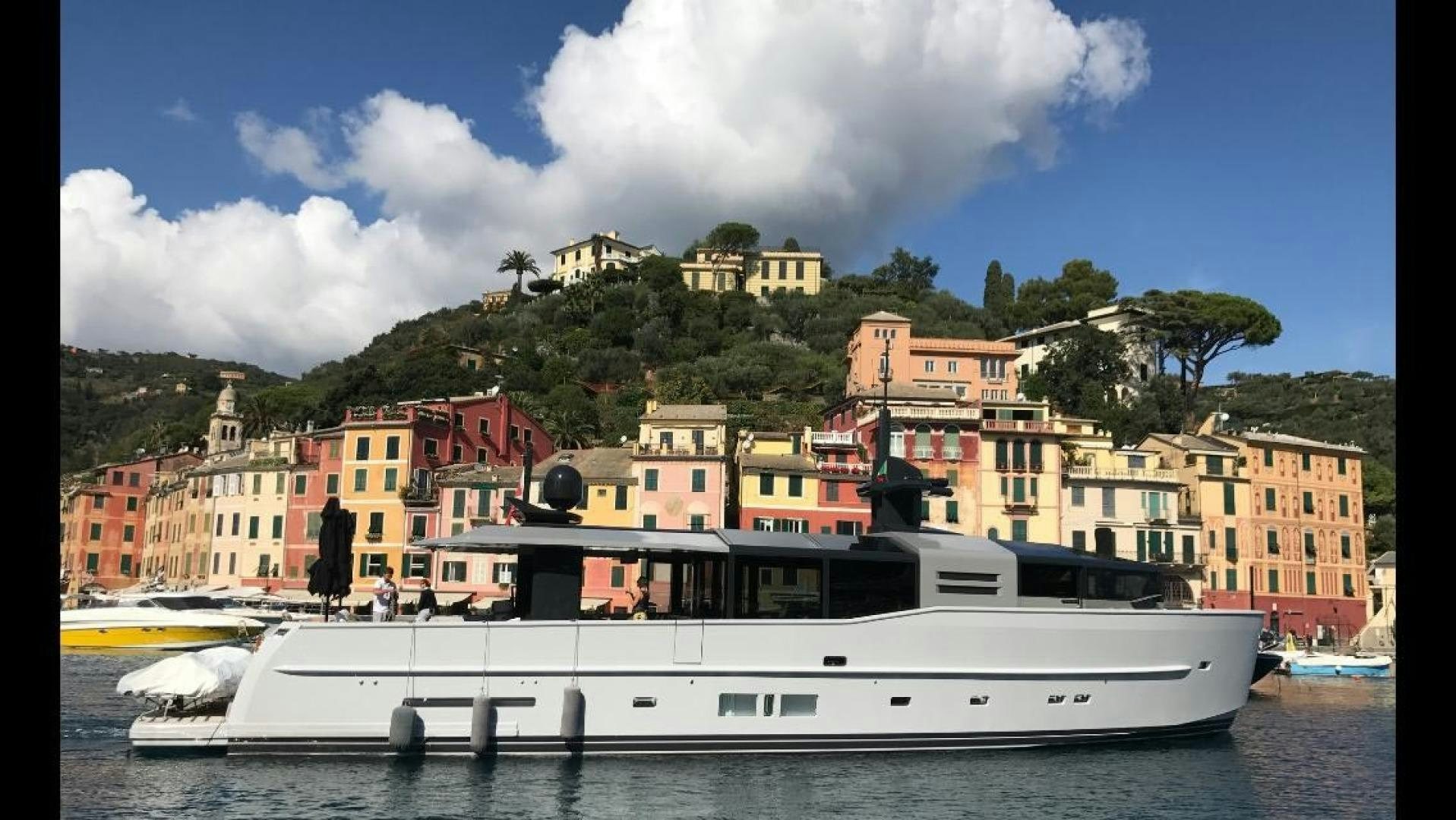 a boat on the water aboard BOOMSHAKALAKA Yacht for Sale