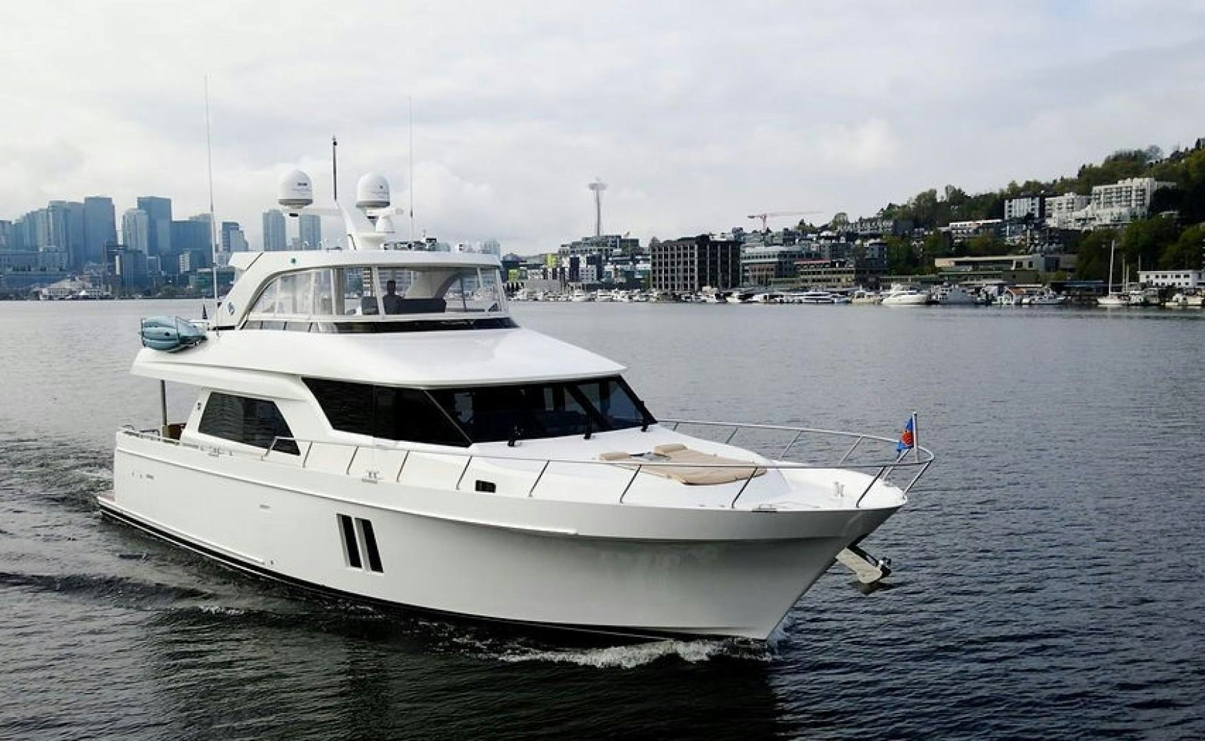 a white yacht in the water aboard JEANNE SEA QUA Yacht for Sale