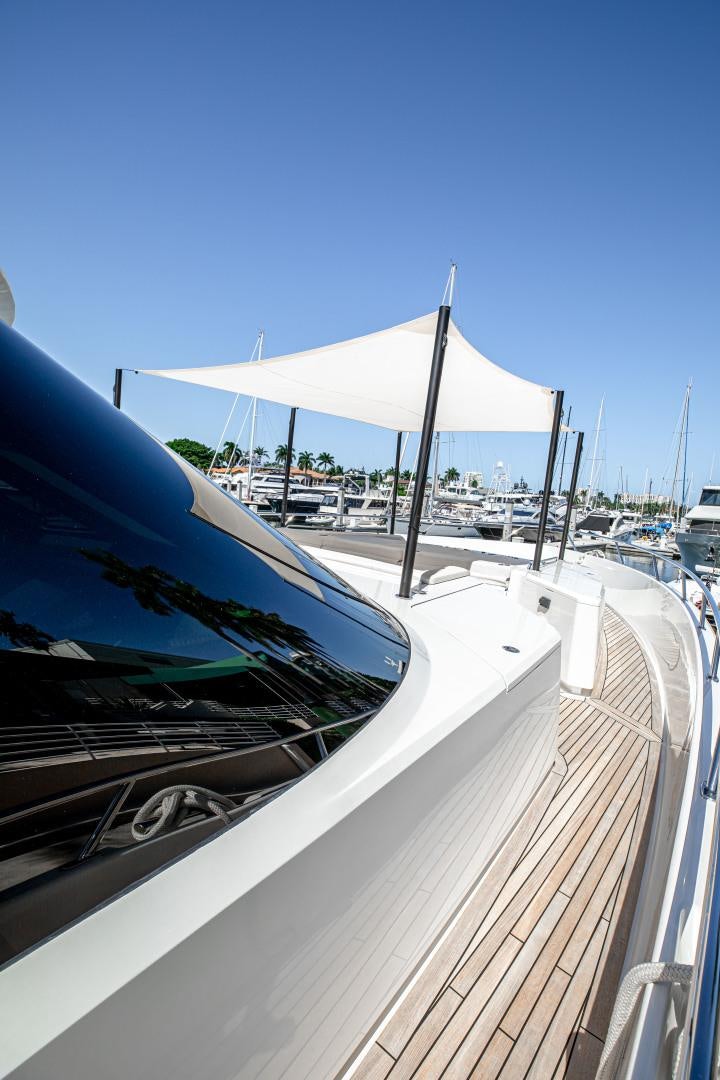 a boat on the water aboard INDIGO Yacht for Sale