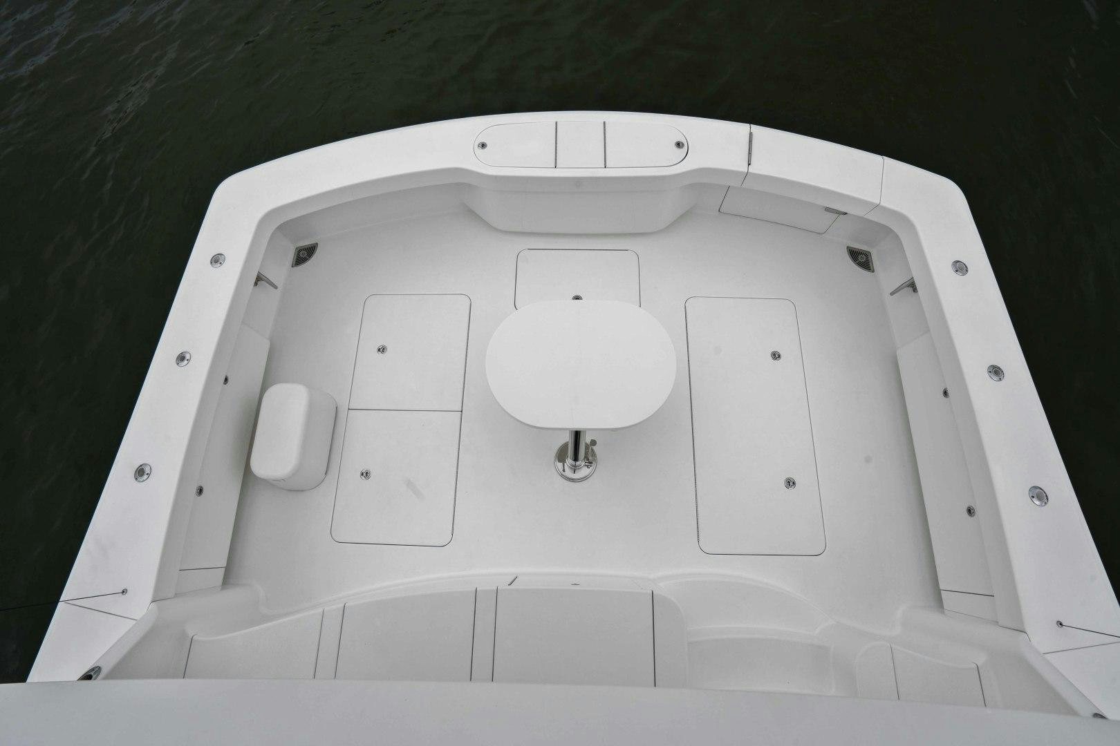 a white square with black dots aboard LAST CALL Yacht for Sale