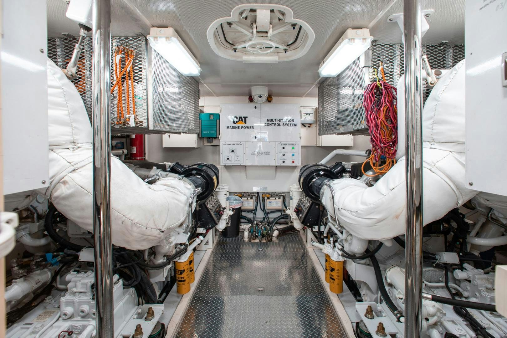 a room with machinery aboard 26 NORTH Yacht for Sale