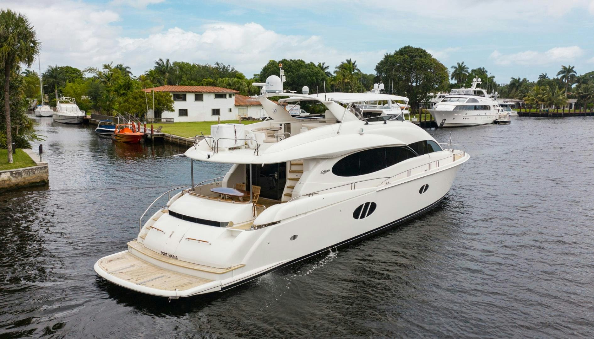 a boat in the water aboard 26 NORTH Yacht for Sale
