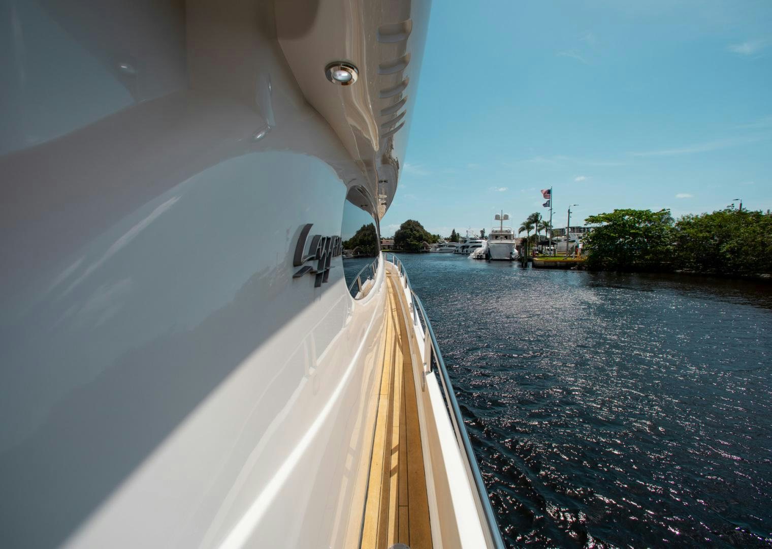 a boat on the water aboard 26 NORTH Yacht for Sale