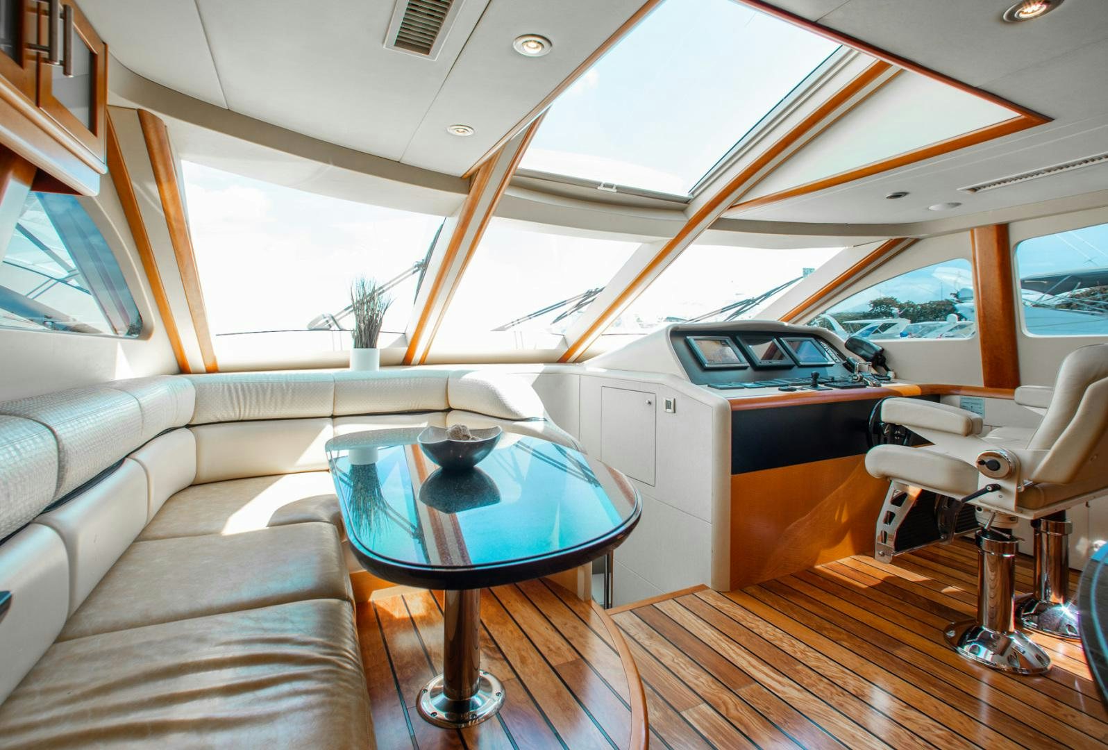 inside of a boat aboard 26 NORTH Yacht for Sale