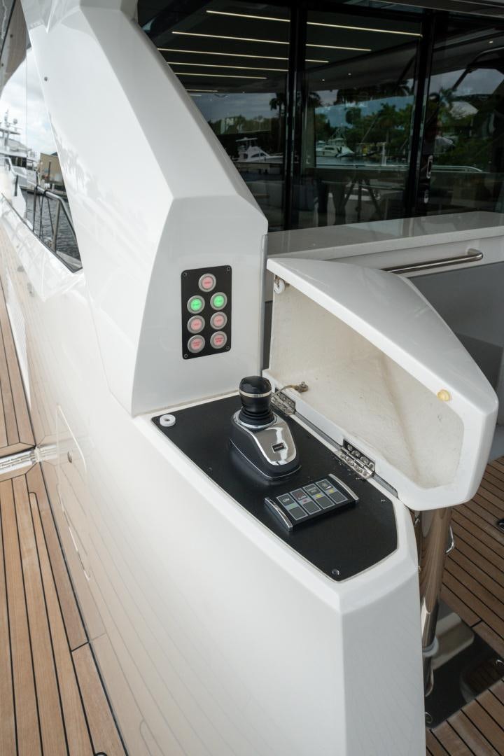 a machine on the counter aboard TEMPUS FUGIT Yacht for Sale