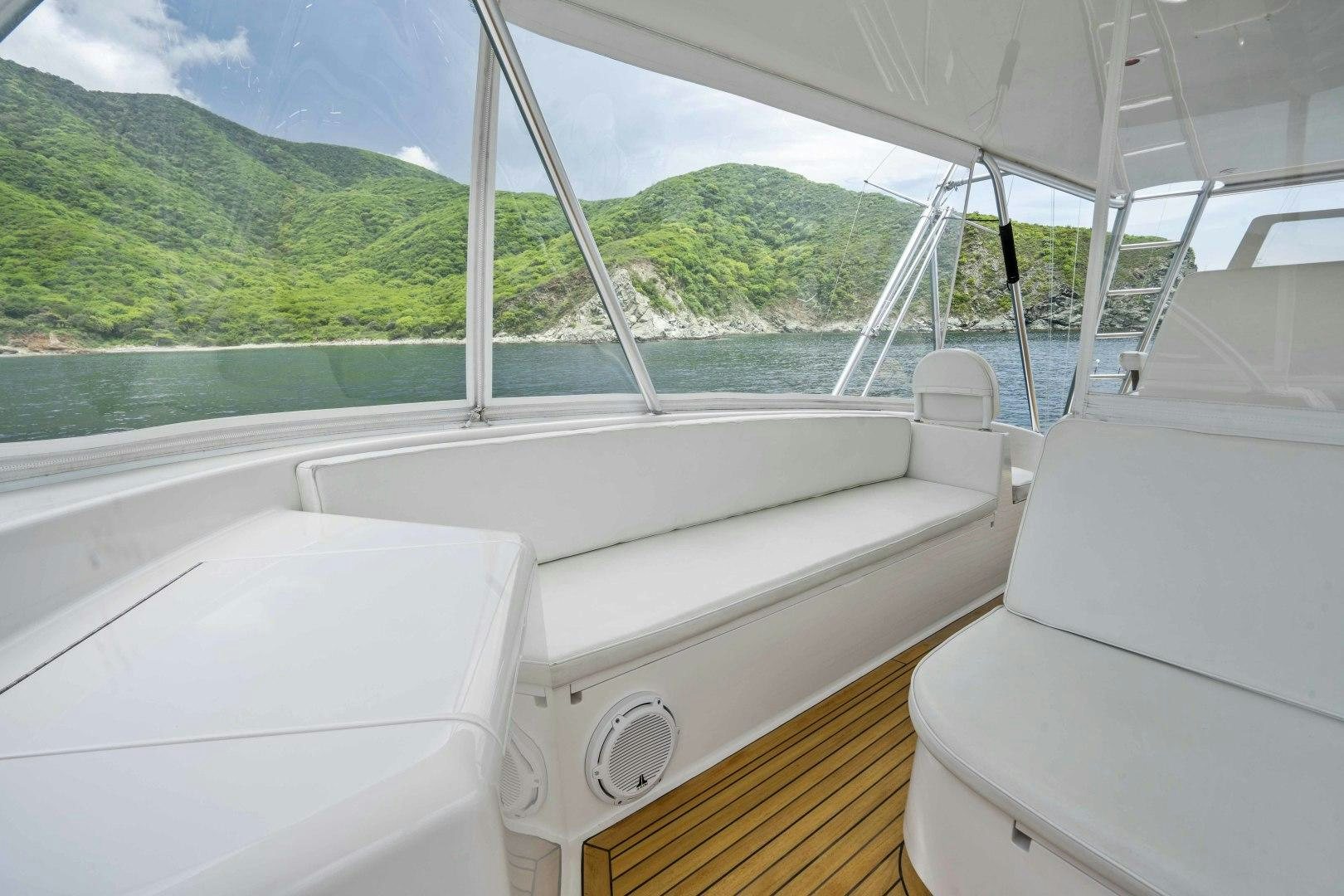 a boat on the water aboard TRANQUILO Yacht for Sale