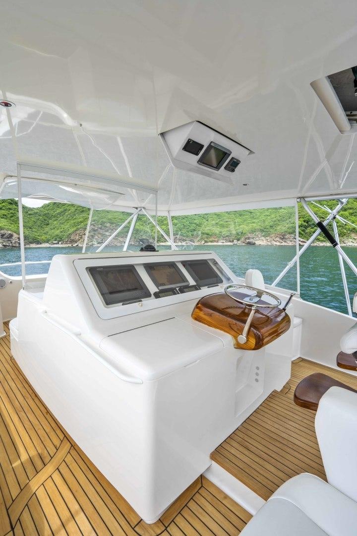 a boat on the water aboard TRANQUILO Yacht for Sale