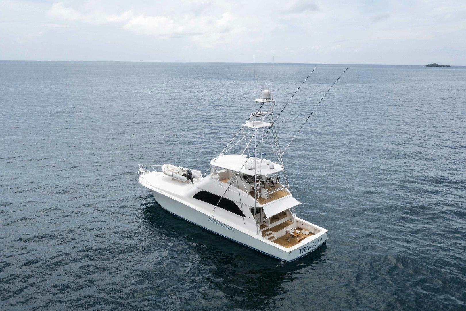 a boat in the water aboard TRANQUILO Yacht for Sale