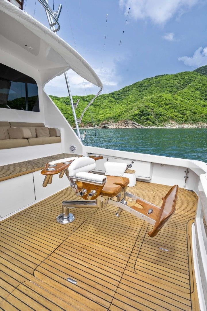 a boat on the water aboard TRANQUILO Yacht for Sale