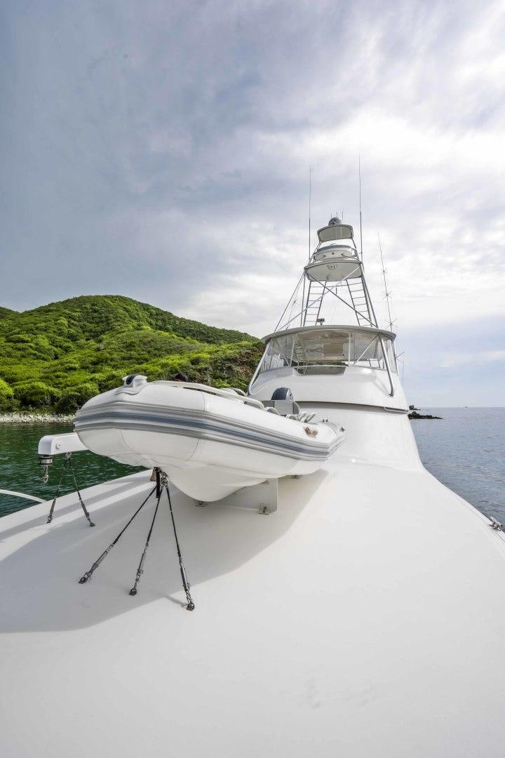 a boat on the water aboard TRANQUILO Yacht for Sale