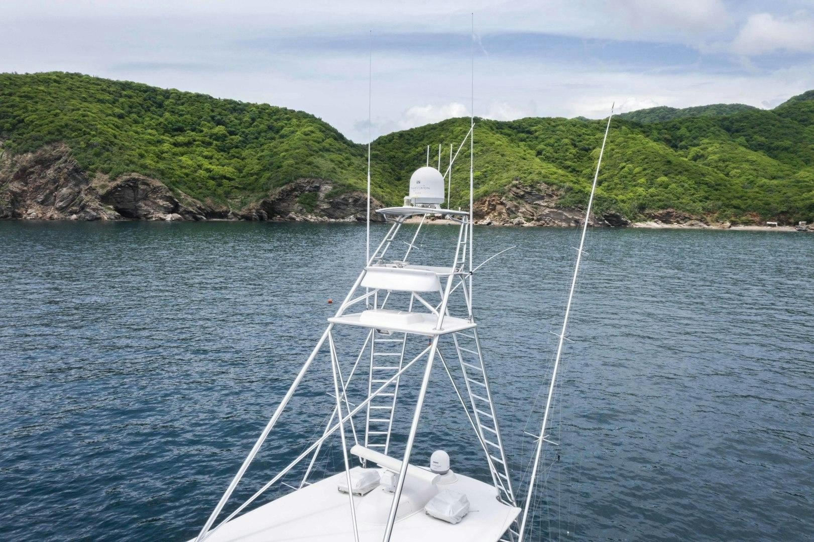 a boat on the water aboard TRANQUILO Yacht for Sale