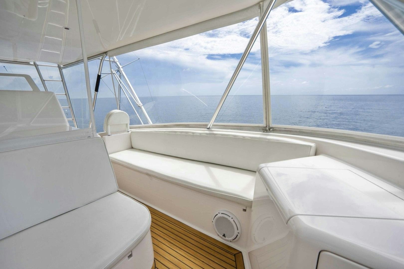 a boat with a large white tub aboard TRANQUILO Yacht for Sale