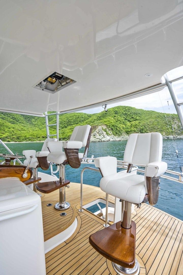 a boat on the water aboard TRANQUILO Yacht for Sale