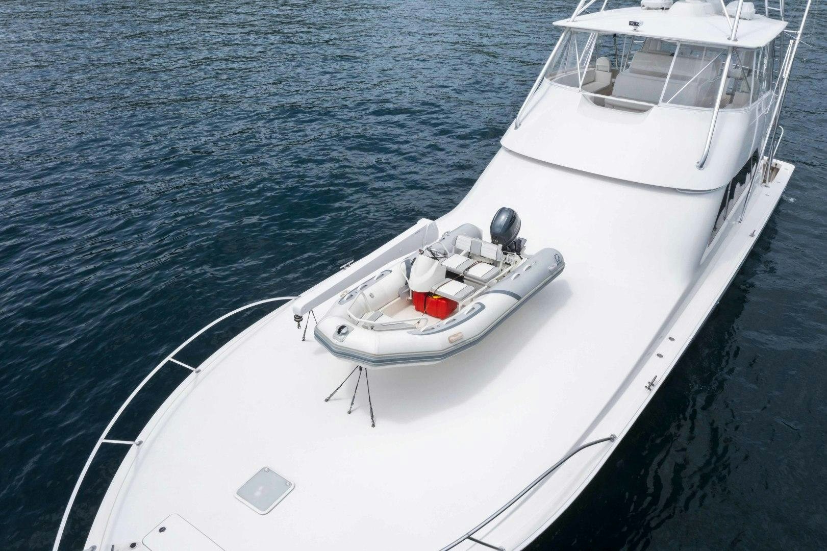 a boat on the water aboard TRANQUILO Yacht for Sale