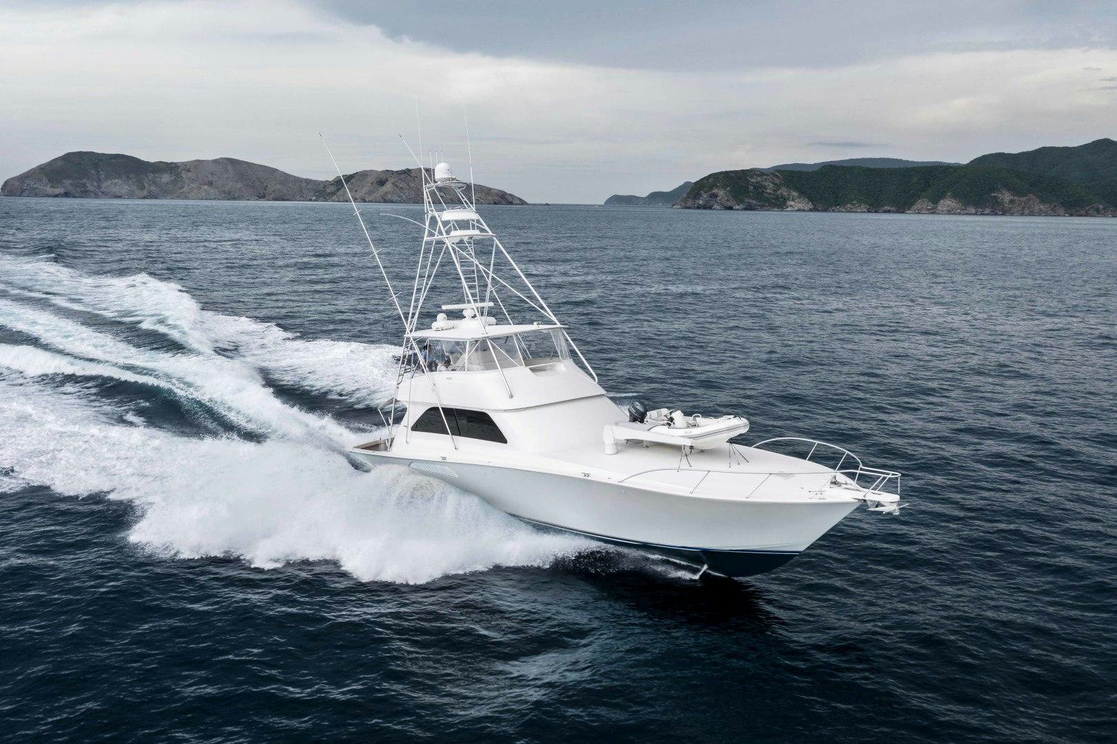 a boat on the water aboard TRANQUILO Yacht for Sale