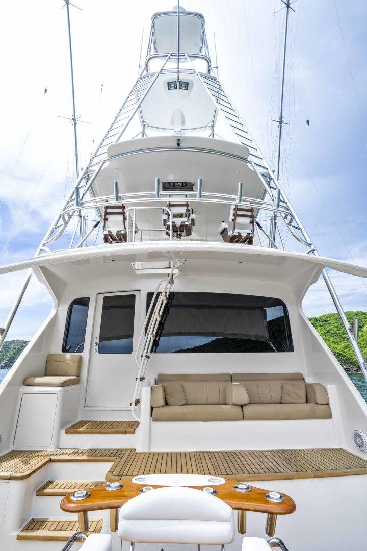 a boat on the water aboard TRANQUILO Yacht for Sale