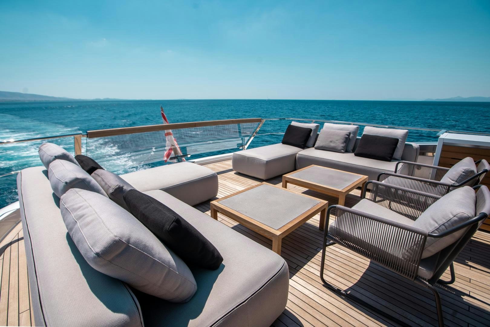 a boat on the water aboard ACE Yacht for Sale