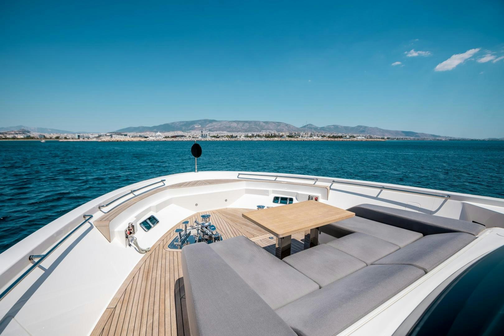 a boat on the water aboard ACE Yacht for Sale
