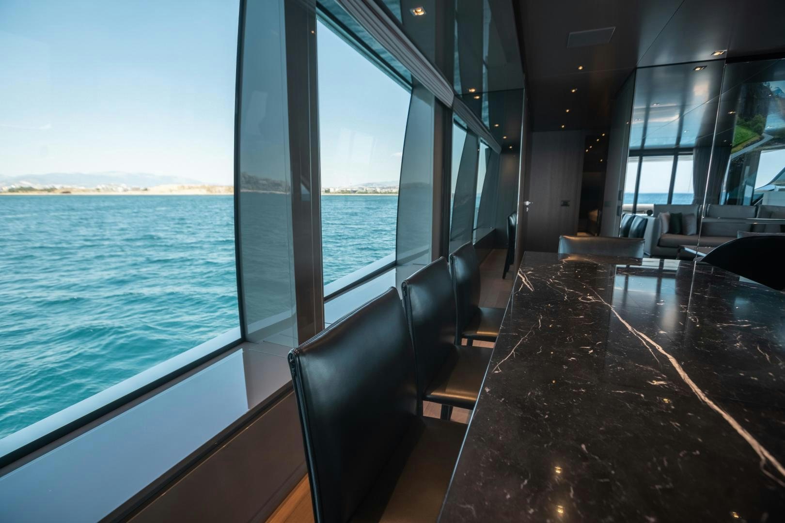 a boat on the water aboard ACE Yacht for Sale