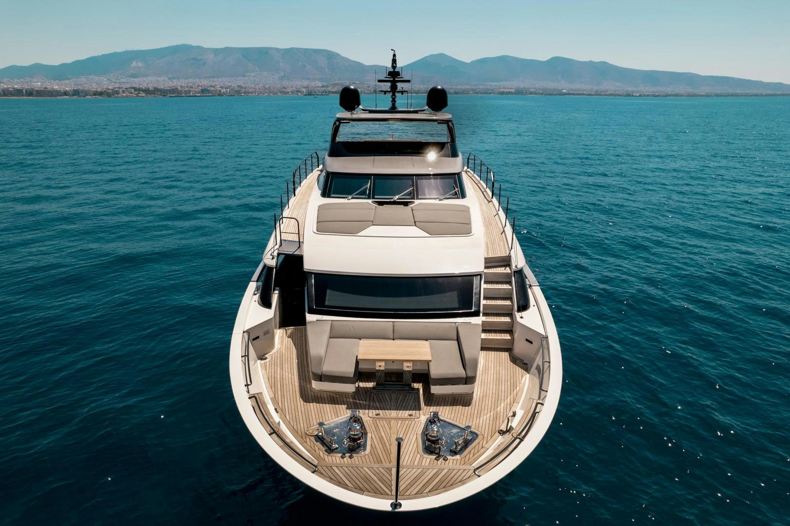 a boat in the water aboard ACE Yacht for Sale