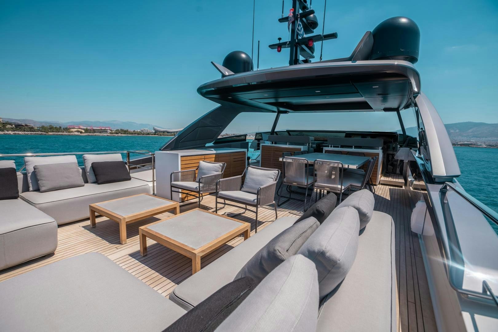 a boat on the water aboard ACE Yacht for Sale