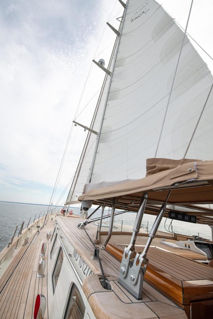a boat on the water aboard MELODY Yacht for Sale