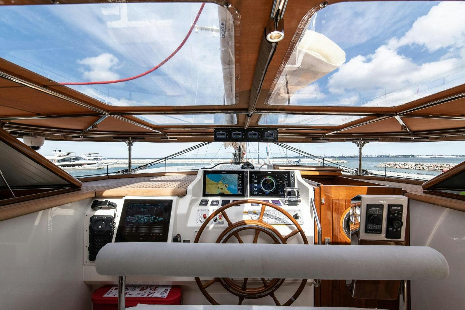 inside of a space ship aboard MELODY Yacht for Sale