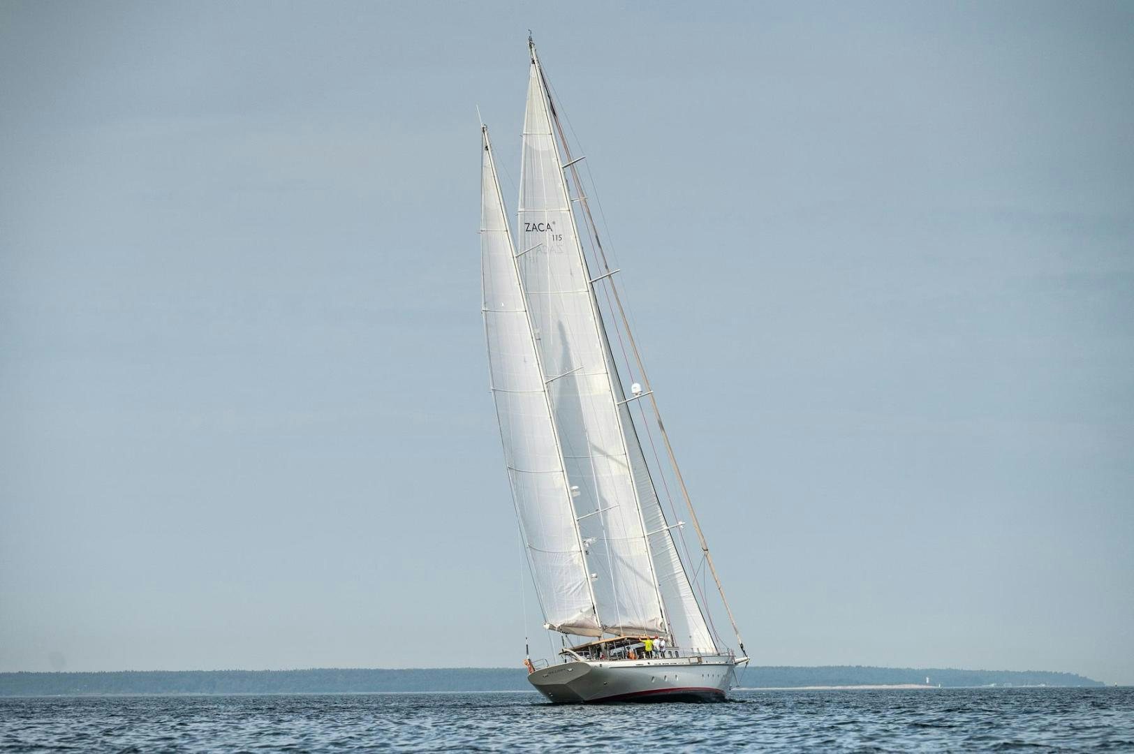a sailboat in the water aboard MELODY Yacht for Sale