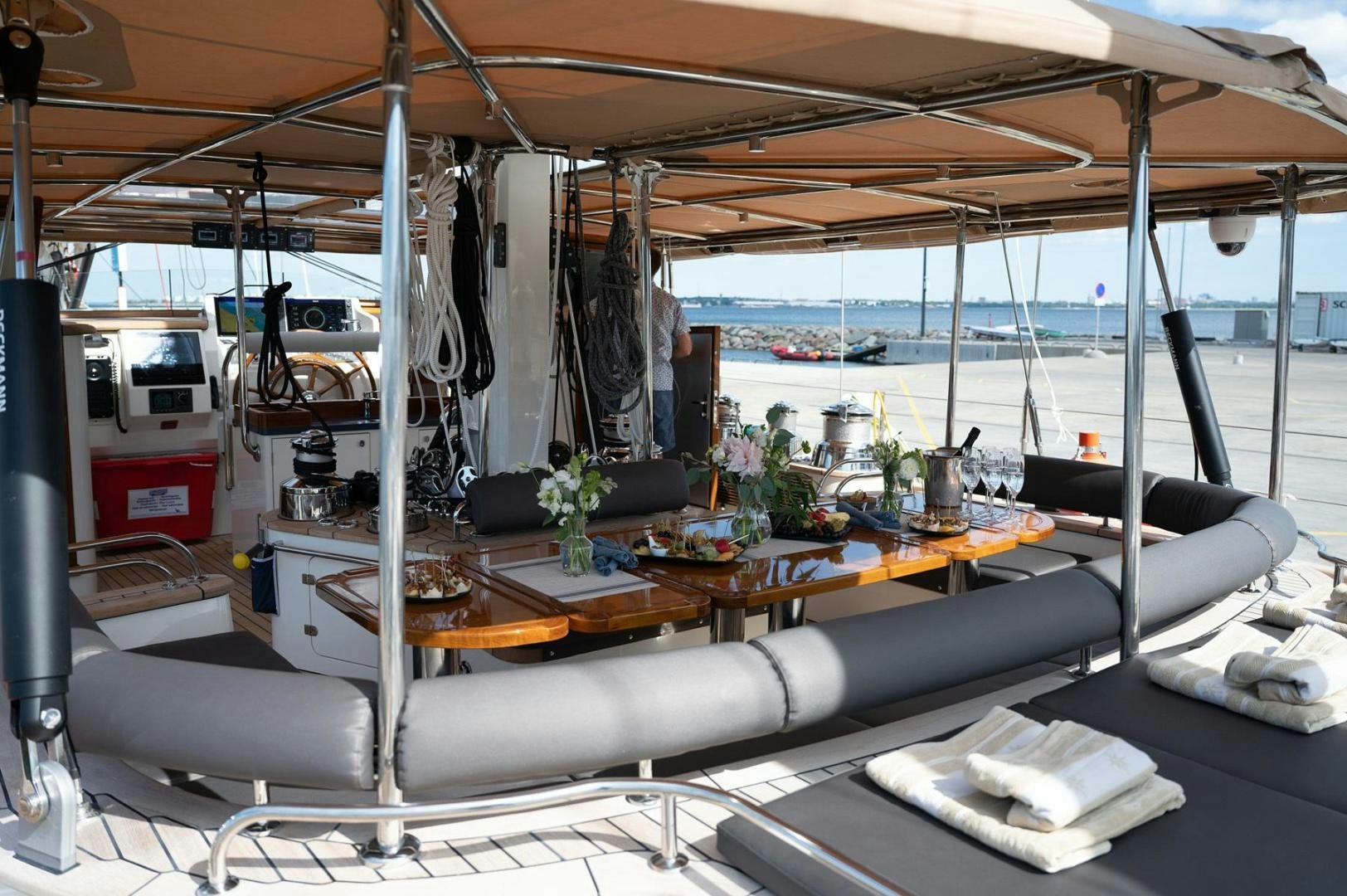 inside of a boat aboard MELODY Yacht for Sale