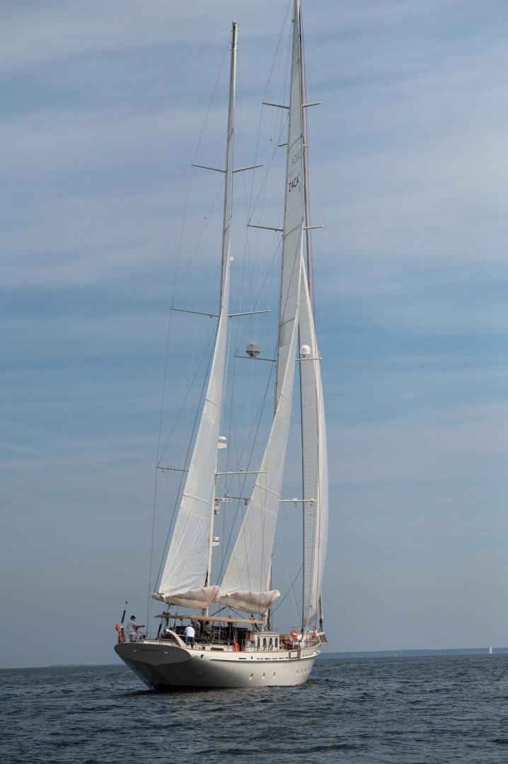 a sailboat on the water aboard MELODY Yacht for Sale