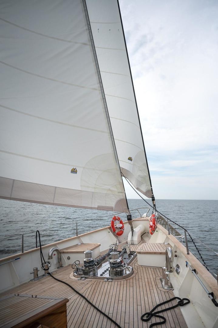 a boat on the water aboard MELODY Yacht for Sale