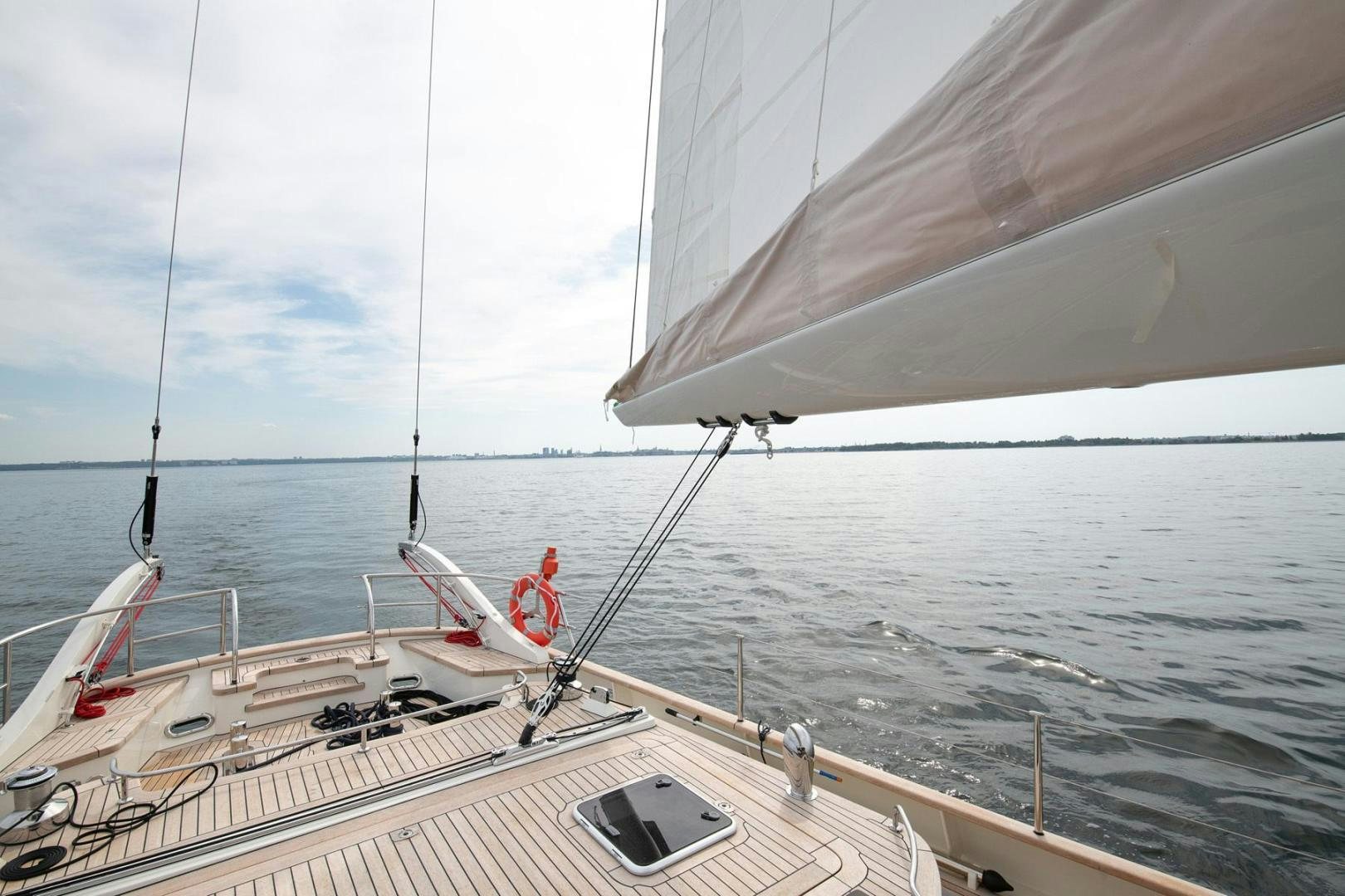 a boat on the water aboard MELODY Yacht for Sale