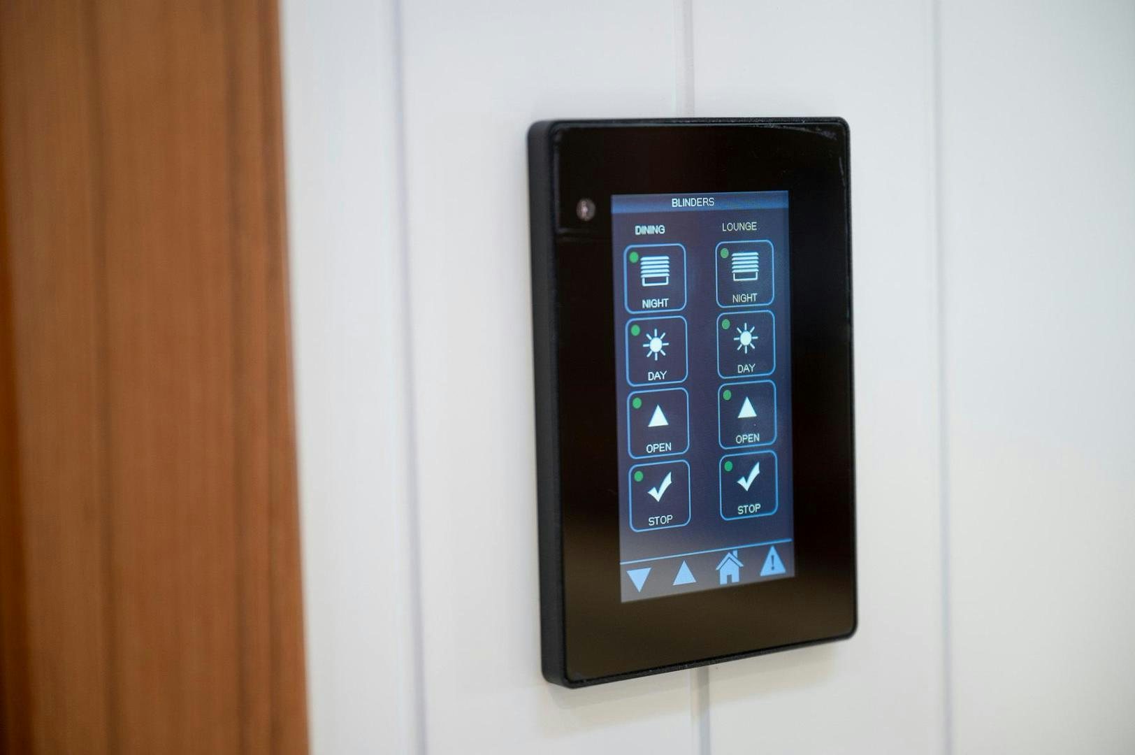 a black rectangular electronic device aboard MELODY Yacht for Sale