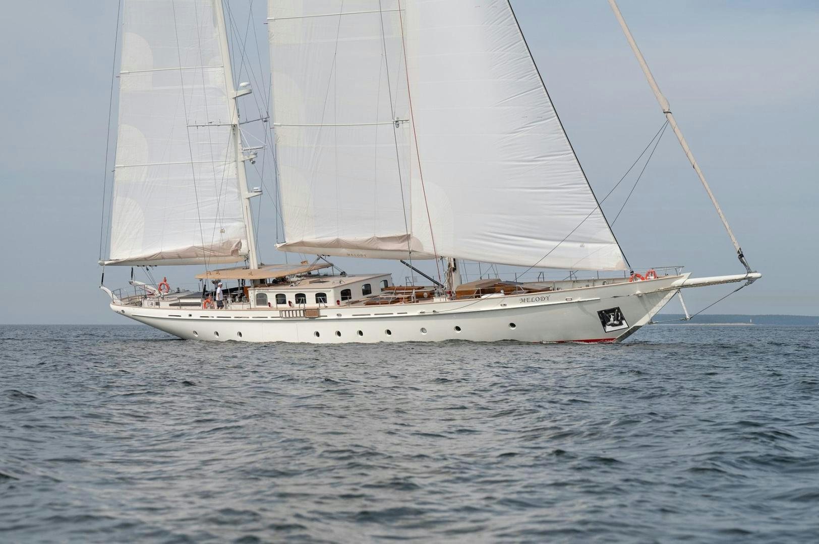 a boat on the water aboard MELODY Yacht for Sale
