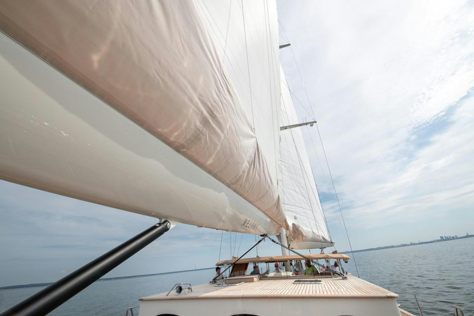 a sailboat on the water aboard MELODY Yacht for Sale