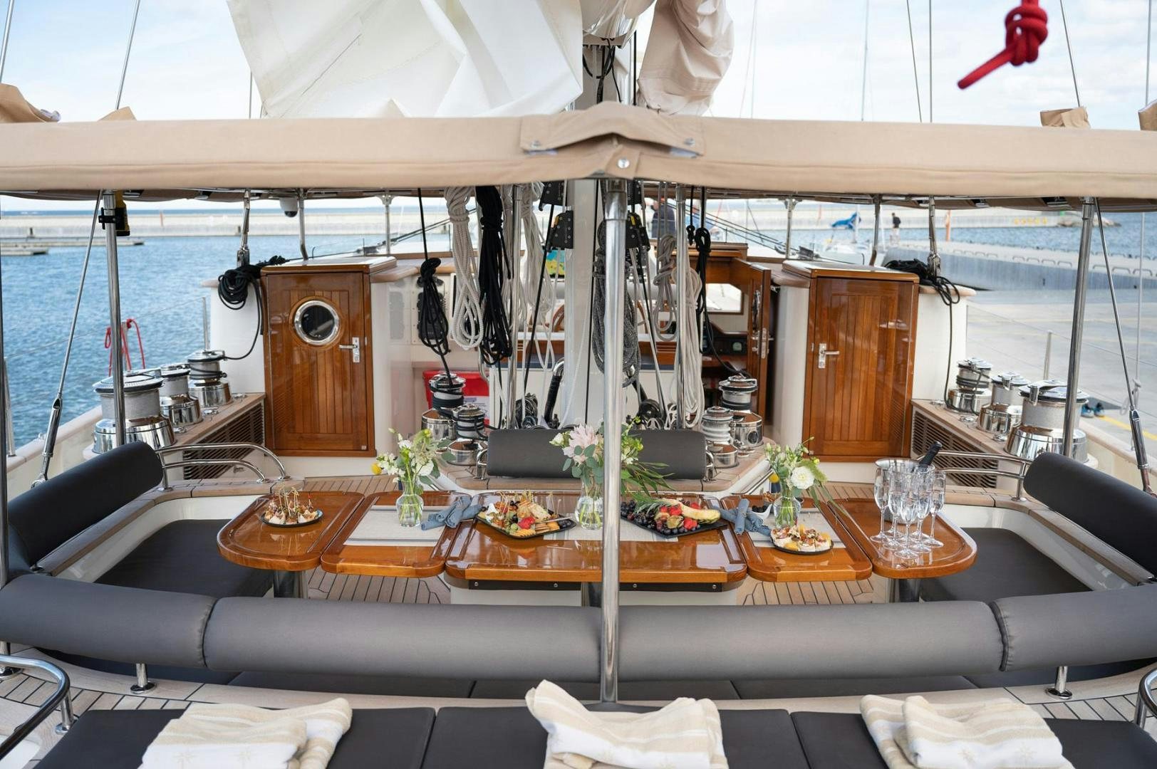 a boat on the water aboard MELODY Yacht for Sale