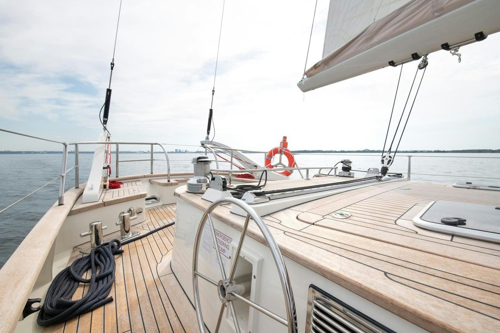 a boat on the water aboard MELODY Yacht for Sale