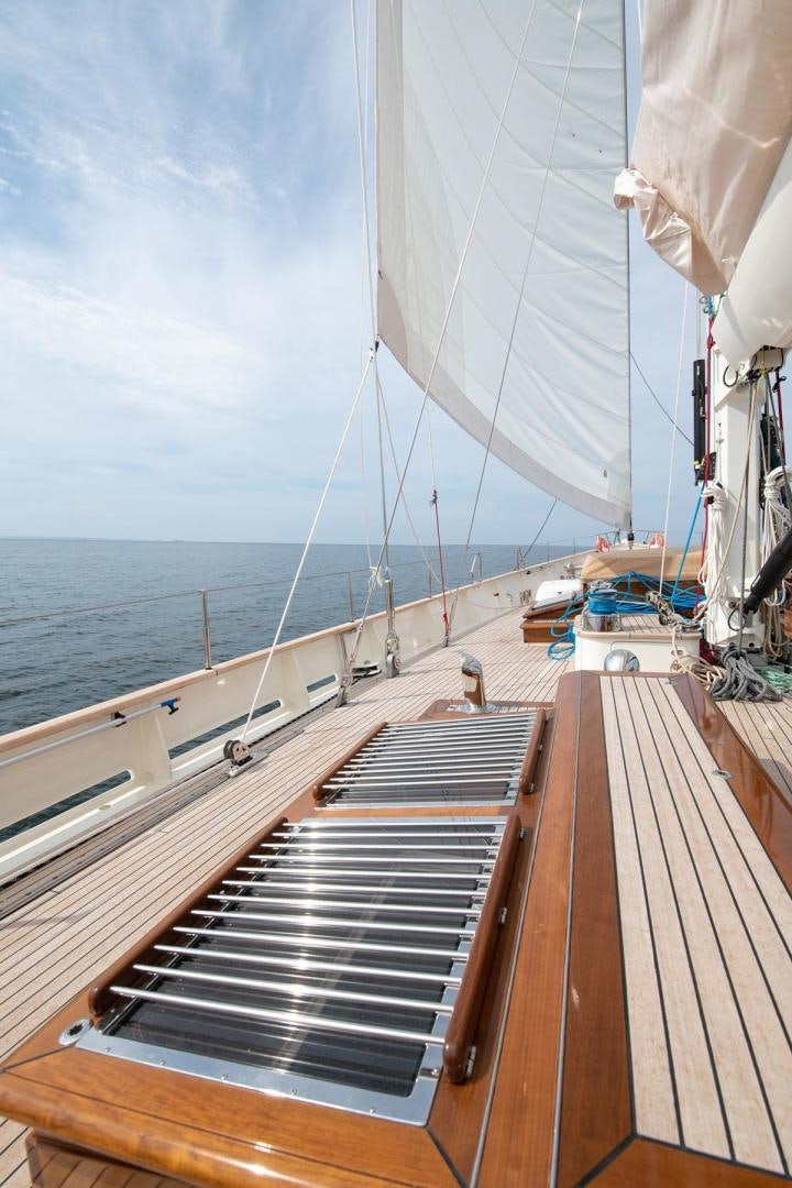 a boat on the water aboard MELODY Yacht for Sale