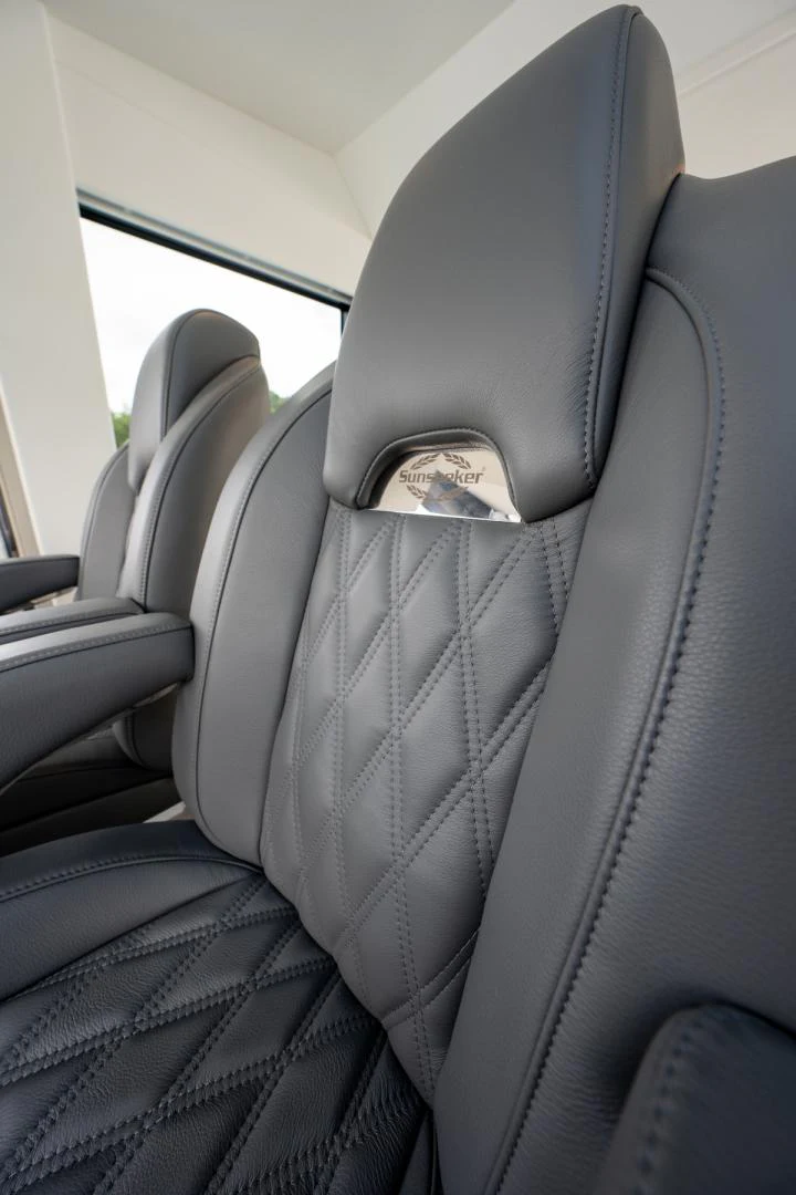 a seat with a seat aboard DEALER DEMO Yacht for Sale