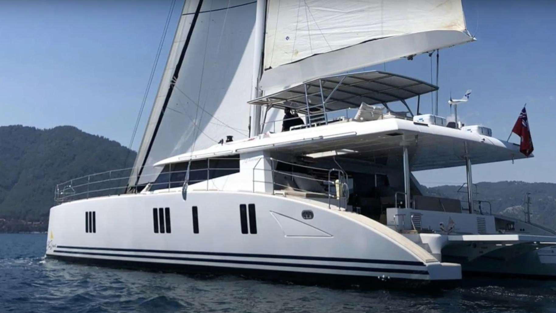 a boat on the water aboard KAILUA Yacht for Sale