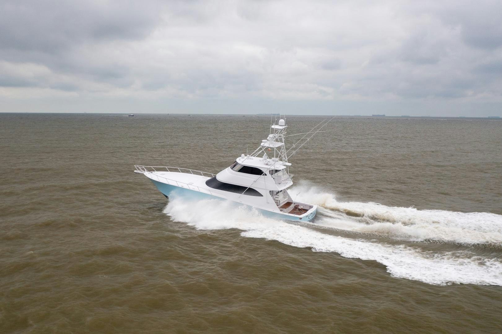 a small boat on the water aboard MM CRICKET Yacht for Sale