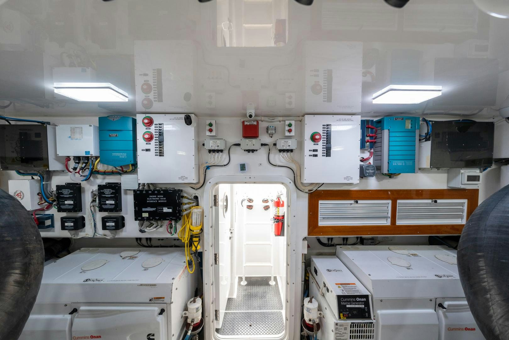 a room with several machines aboard MM CRICKET Yacht for Sale