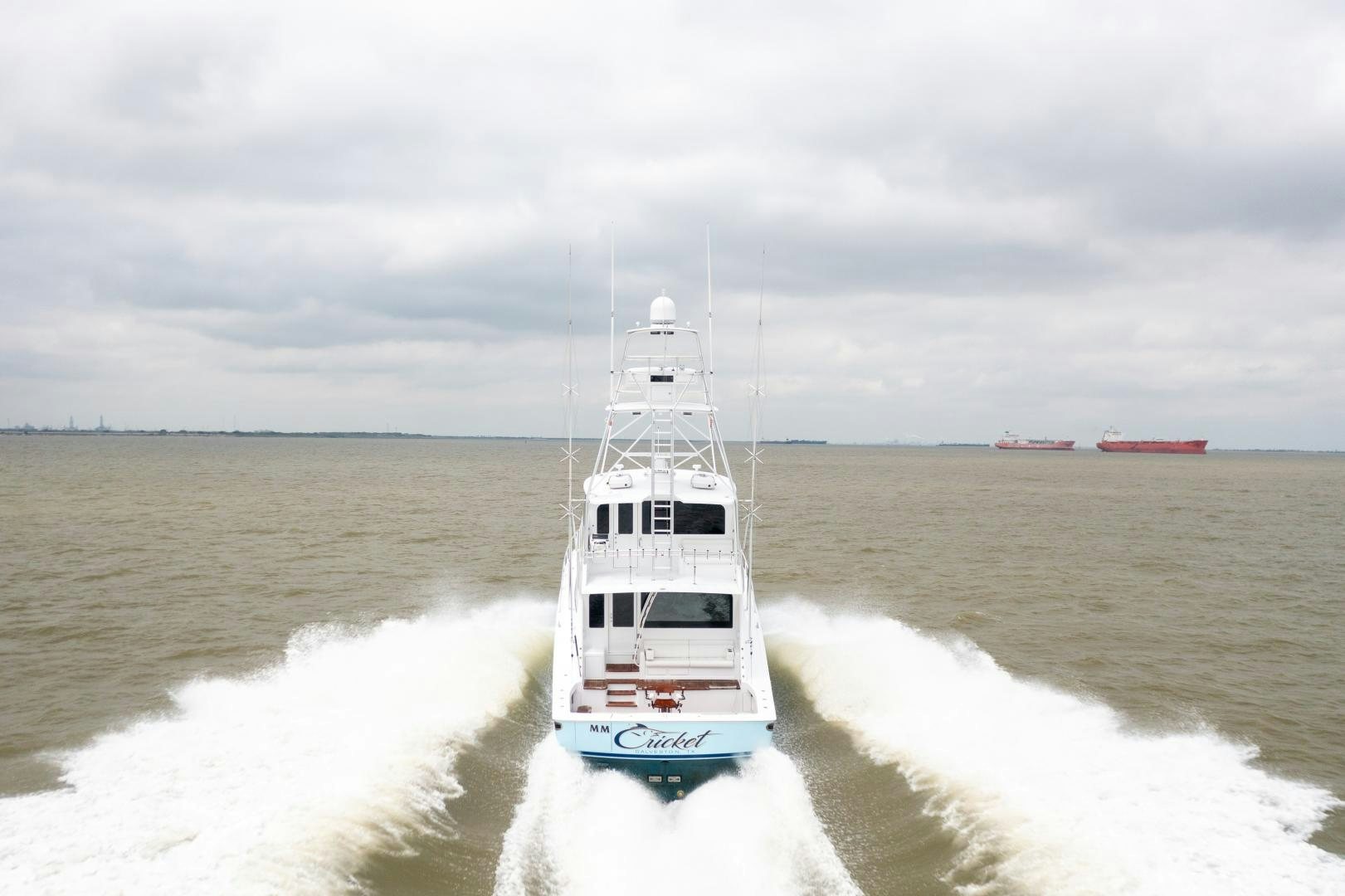 a boat on the water aboard MM CRICKET Yacht for Sale