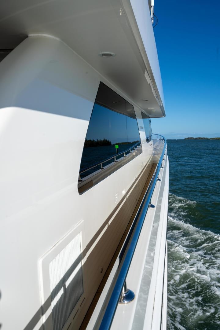 a boat on the water aboard RHYTHM'N BLUES Yacht for Sale