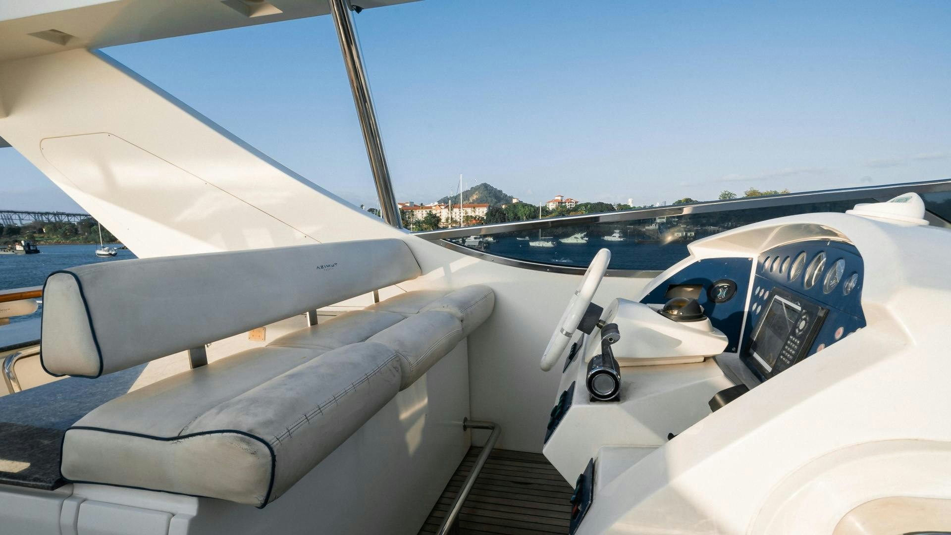 a plane with a propeller aboard CAMY ED Yacht for Sale